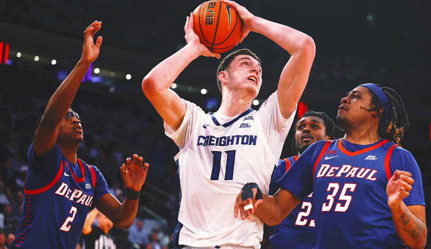 Kalkbrenner Leads Creighton Past DePaul In Double-Overtime Thriller, Securing Semifinal Berth