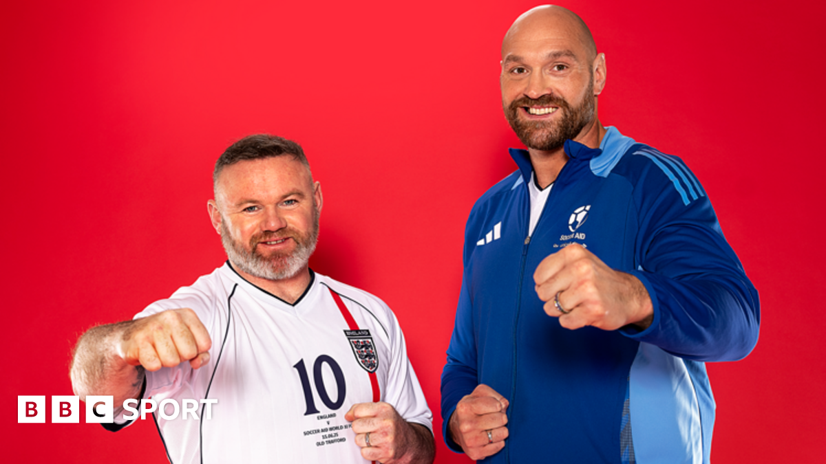 Soccer Aid 2025: Fury And Rooney To Lead England At Old Trafford